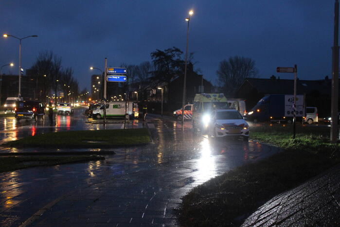 Fietser aangereden op oversteekplaats