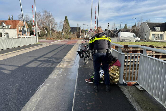 Fietsster gewond bij ongeval op Donkse Brug