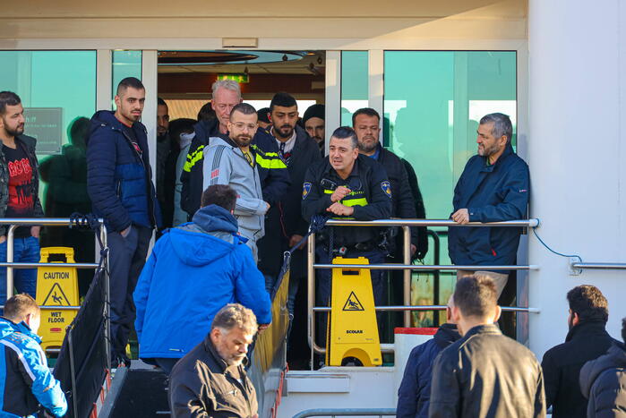 Asielzoekers demonstreren Voor betere omstandigheden