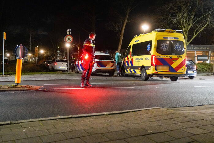 Fietser gewond bij aanrijding met personenauto