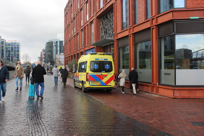 Bakfiets betrokken bij botsing met lijnbus