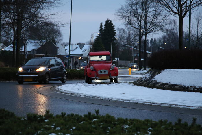 Fietser gewond bij botsing met auto