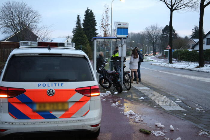 Fietser gewond bij botsing met auto