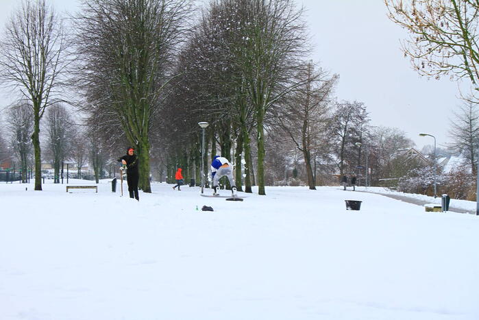 Winters weer zorgt voor sneeuwpret in Weert