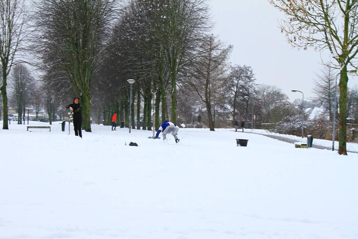 Winters weer zorgt voor sneeuwpret in Weert
