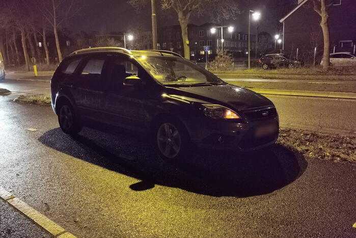 Fietser geschept bij oversteekplaats