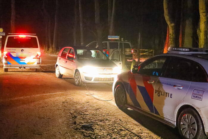 Rave-party in het bos gestopt door politie