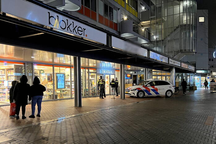 Overval op filiaal Blokker