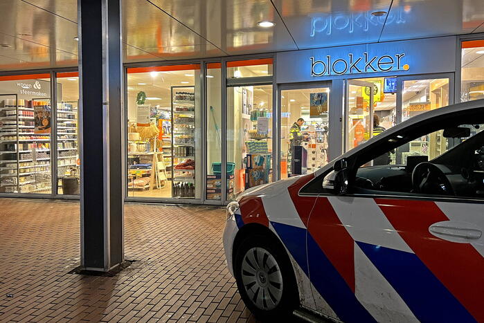 Overval op filiaal Blokker