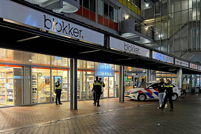 Overval op filiaal Blokker