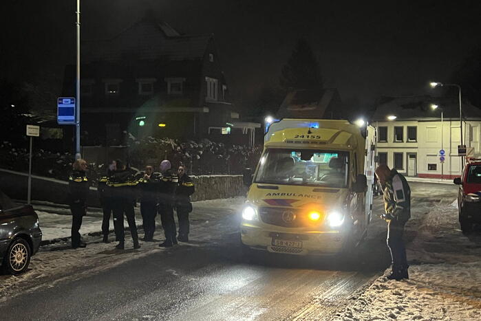 Persoon gewond na brand in woning