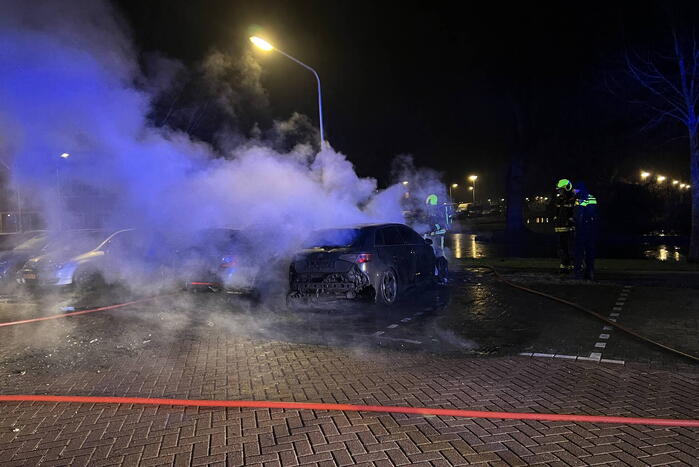 Weer autobrand in dezelfde wijk