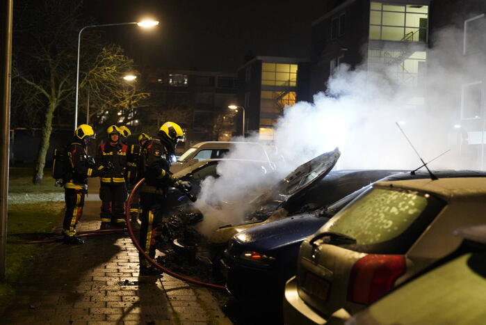 Weer autobrand in dezelfde wijk