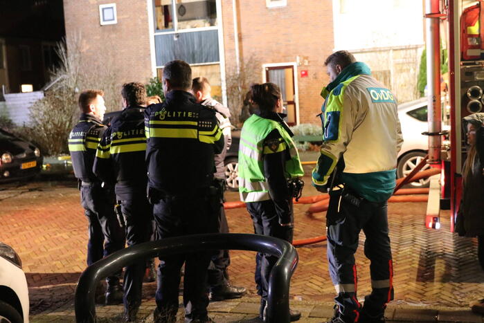Twee gewonden bij woningbrand