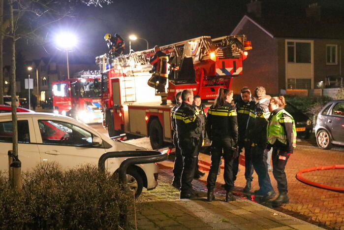 Twee gewonden bij woningbrand