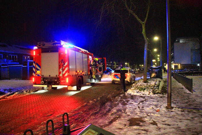 Onderzoek in flat vanwege melding van brand