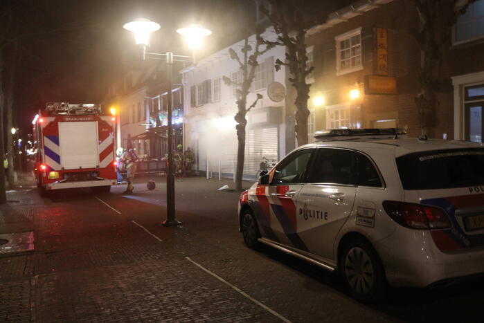 Rookgenerator geactiveerd in juwelier