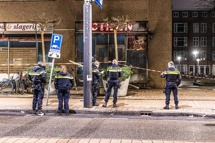 Explosie bij Cihan foodcenter