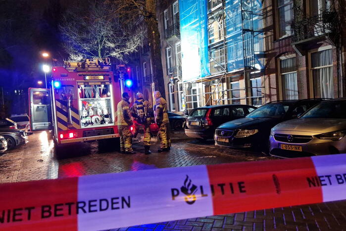 Twee gewonden bij brand in woning