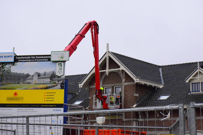 Bouwvakker gewond bij bedrijfsongeval