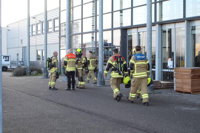 Karwei bouwmarkt ontruimd vanwege gaslucht