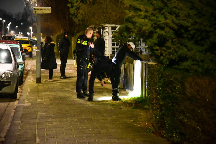 Aanhouding en gewonde na verkeersruzie