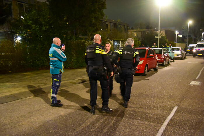 Aanhouding en gewonde na verkeersruzie