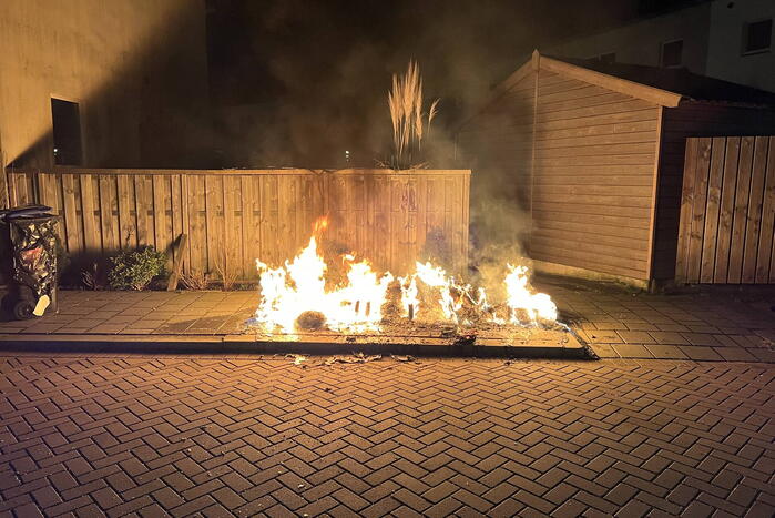 Kliko verwoest door brand