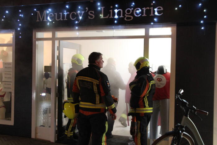 Brandgerucht in winkel blijkt storing