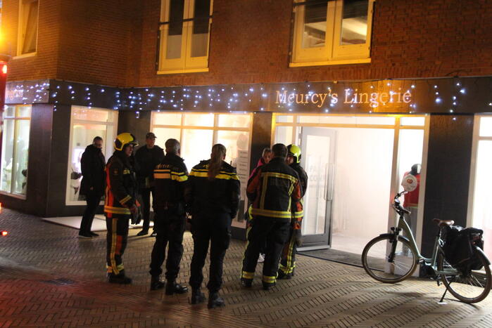 Brandgerucht in winkel blijkt storing