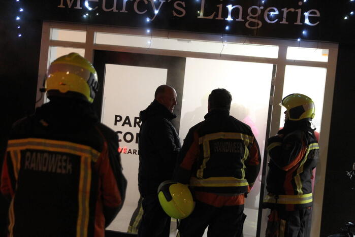 Brandgerucht in winkel blijkt storing