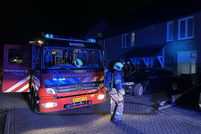 Aanhouding bij woningbrand