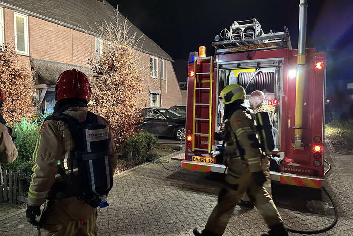Aanhouding bij woningbrand