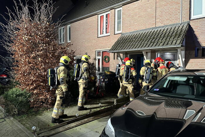 Aanhouding bij woningbrand