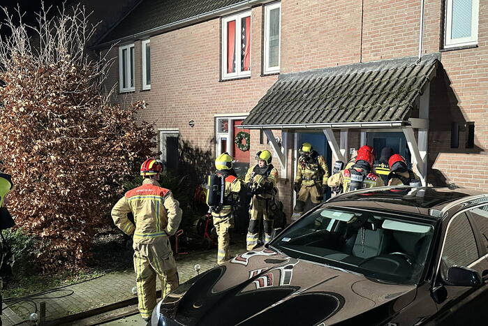 Aanhouding bij woningbrand