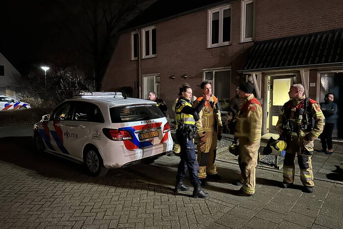 Aanhouding bij woningbrand