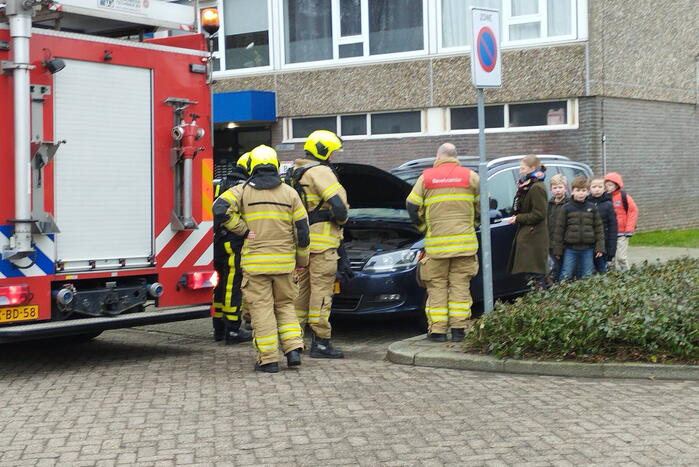 Veel bekijks bij brandweer inzet