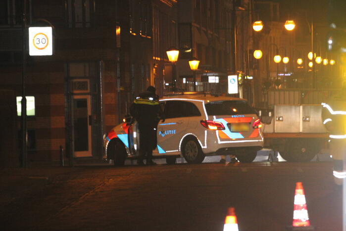 Grote inzet brandweer wegens zinkende woonboot