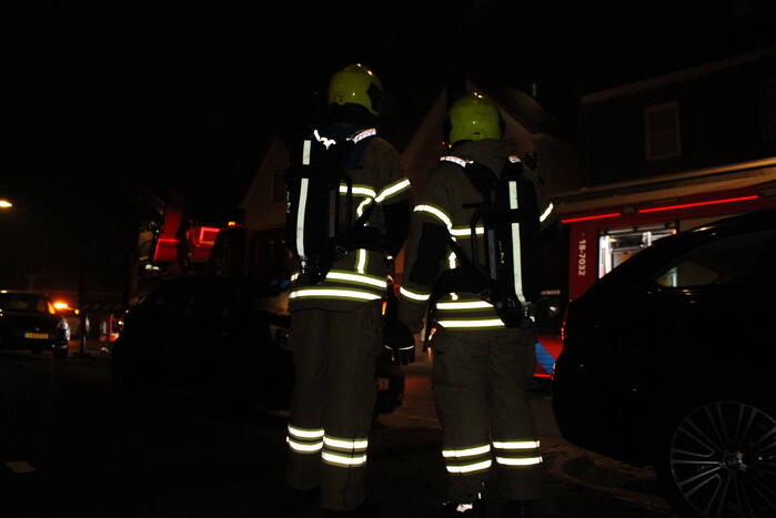 Schoorsteenbrand snel onder controle