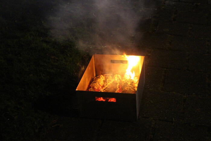 Schoorsteenbrand tijdig geblust