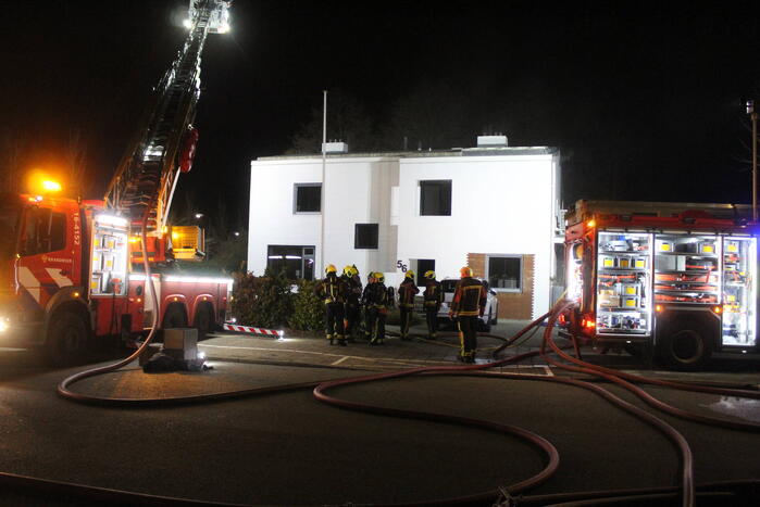Schoorsteenbrand tijdig geblust