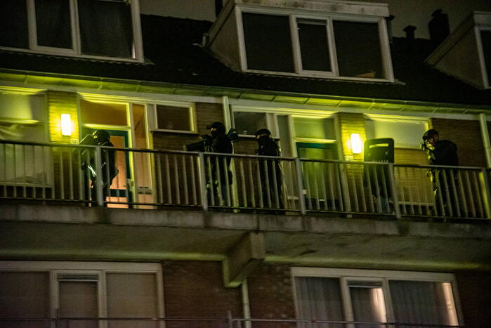 Man aangehouden door Team Parate Eenheid na geweldsincident Vlaardingen