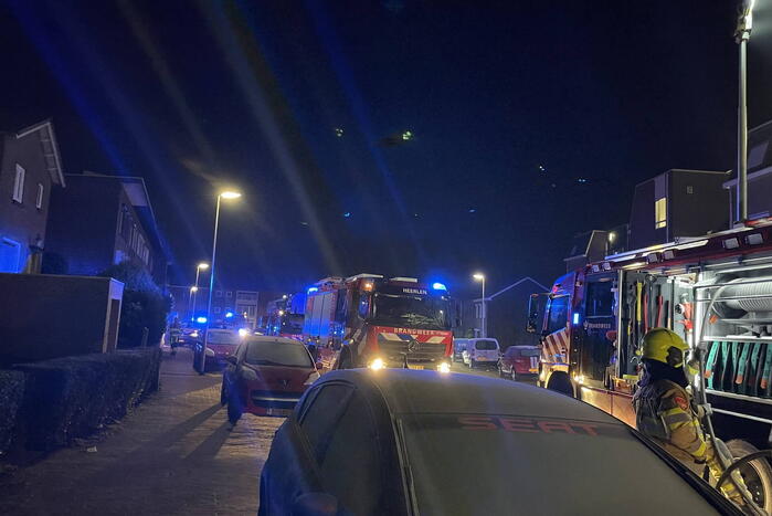 Brand in appartement snel gedoofd