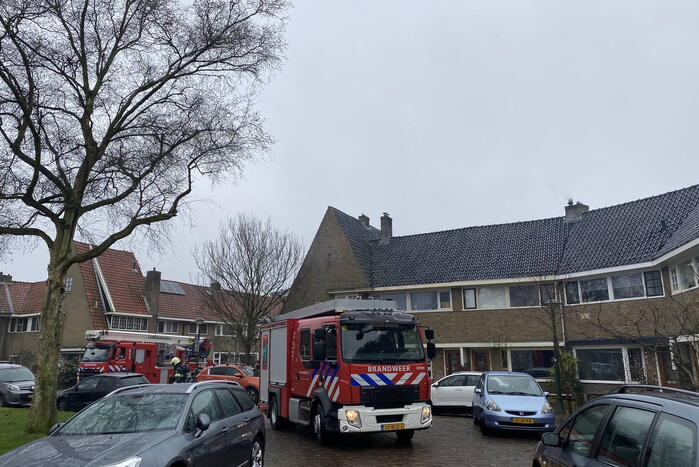Schoorsteenbrand snel onder controle