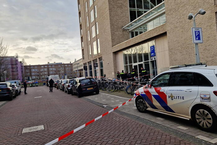 Appartementencomplex beschoten