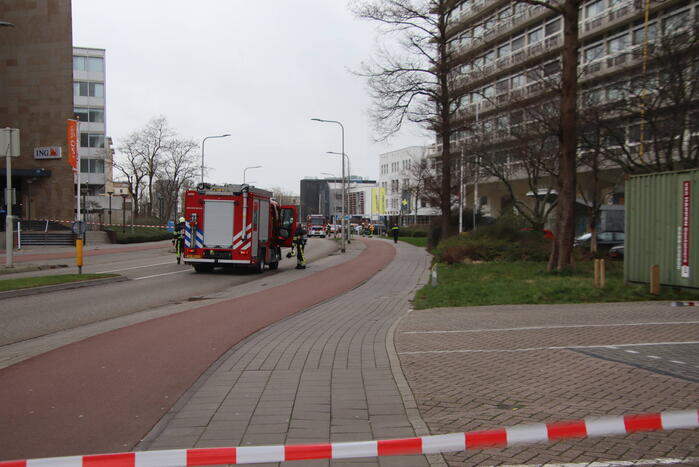 Bedrijfspanden ontruimd vanwege gaslekkage