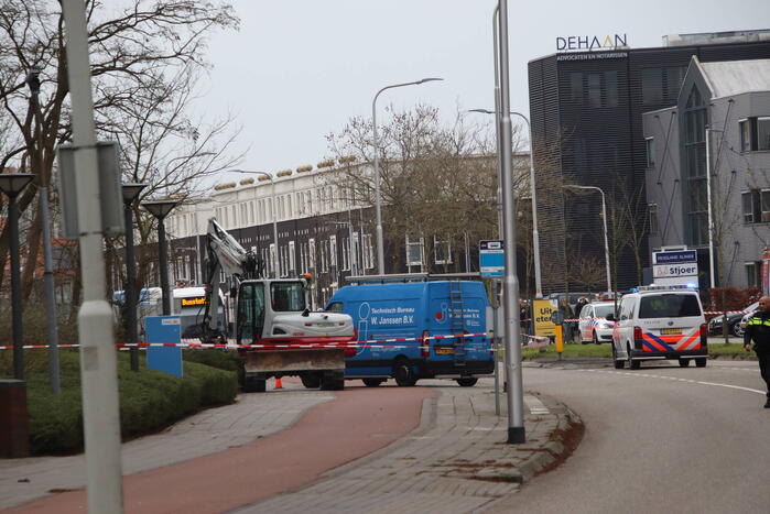 Bedrijfspanden ontruimd vanwege gaslekkage