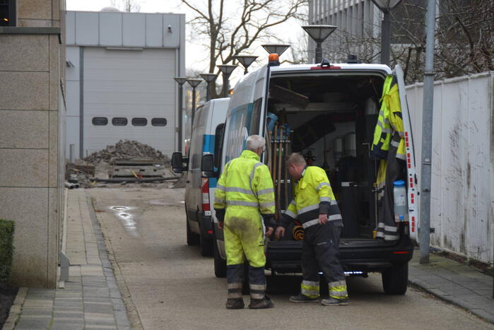 Bedrijfspanden ontruimd vanwege gaslekkage