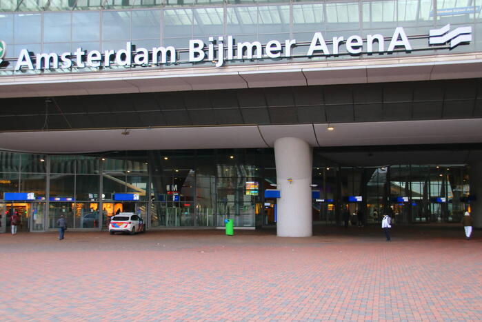 Steekpartij op NS-station Bijlmer ArenA