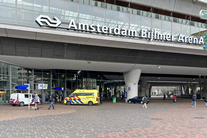 Steekpartij op NS-station Bijlmer ArenA